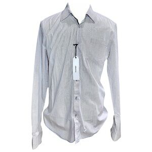 NWT PASSPORT Final Destination Men’s Long Sleeve Button Down Shirt 100% Cotton